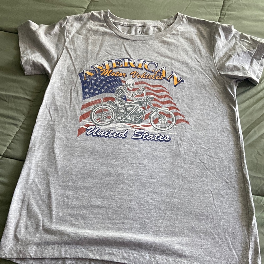 Womens Small Full Tilt Graphic Motorcycle Shirt